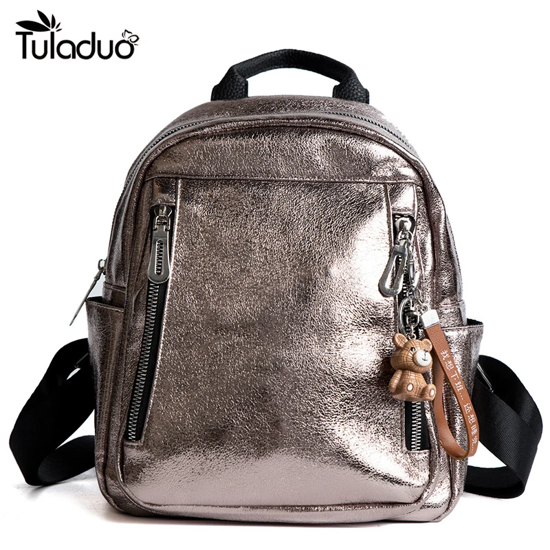 0 : Buy women PU leather backpack mini backpack women cute back pack backpacks for ...