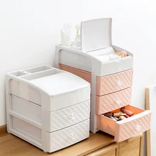 Ящик типа косметический ящик для хранения большой отделочный стол для ухода за кожей туалетный столик Пластиковая Полка для помады