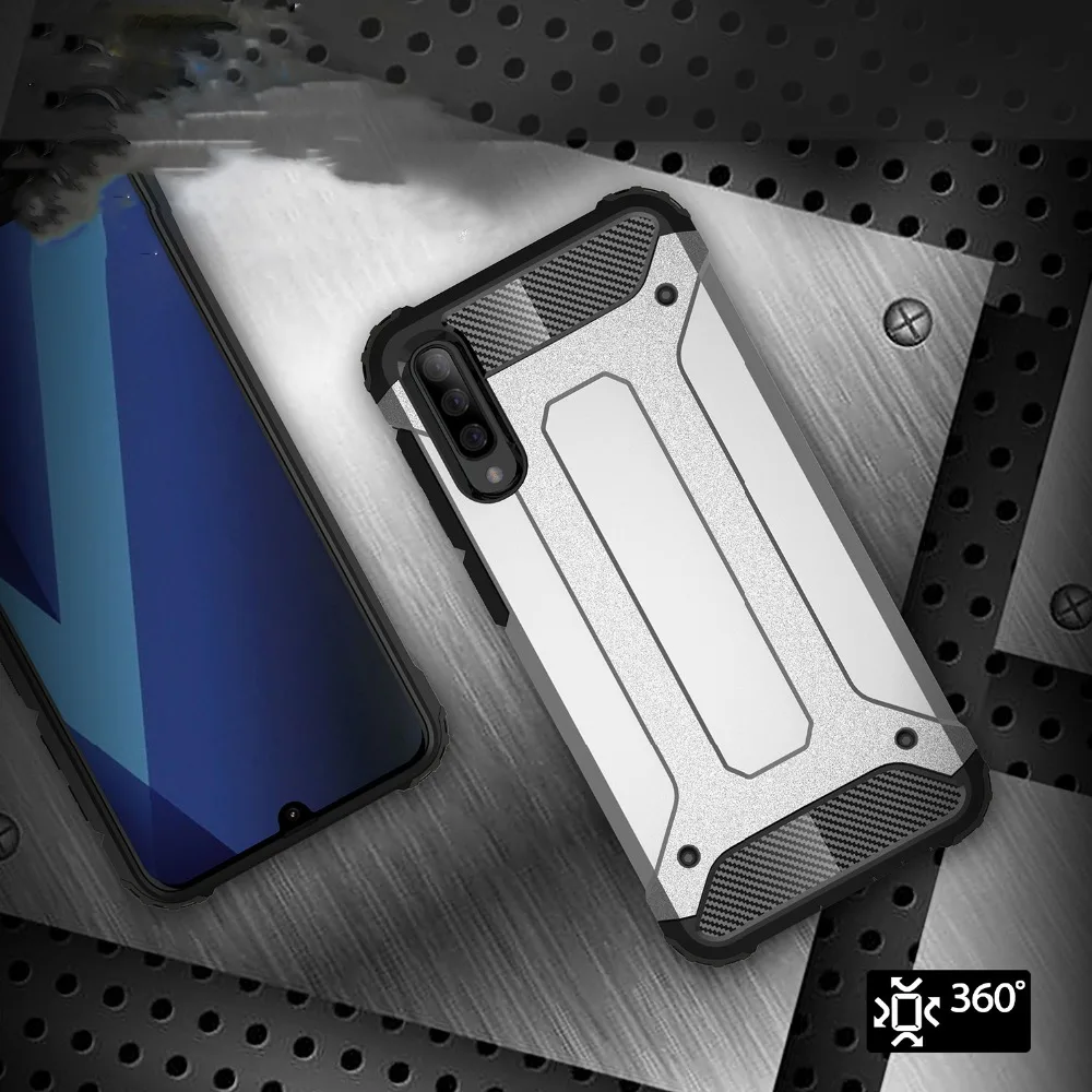 Чехол для Samsung Galaxy S10 S9 S8 e Plus M10 M20 A30 A50 A70 A10 A40 Diamond Armor полноразмерный защитный