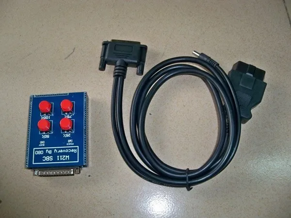 W211 sbc recovery by obd инструкция