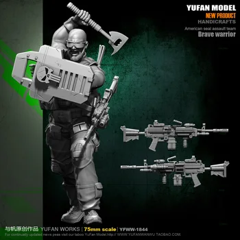 

75mm US Army Axe Soldier Resin Soldier YFWW-1844