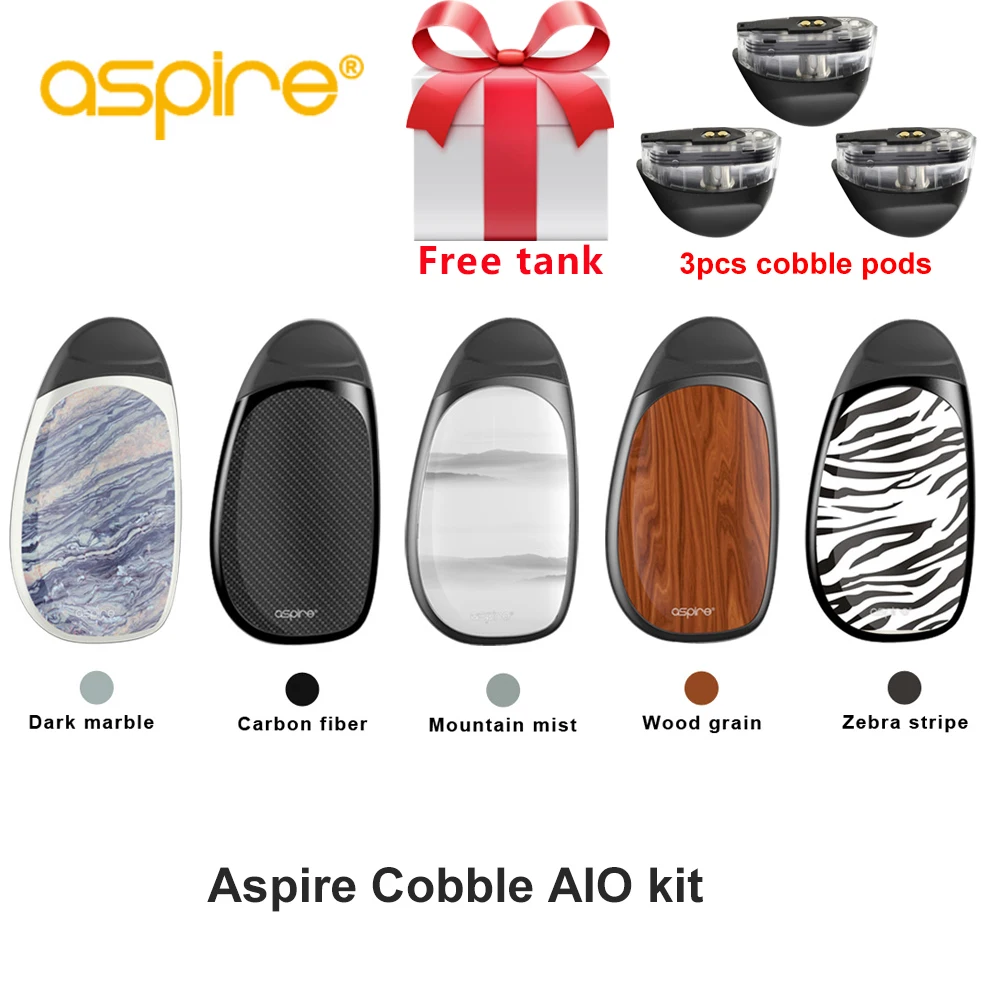 Купить Бесплатный подарок оригинальный Aspire булыжник Pod ...