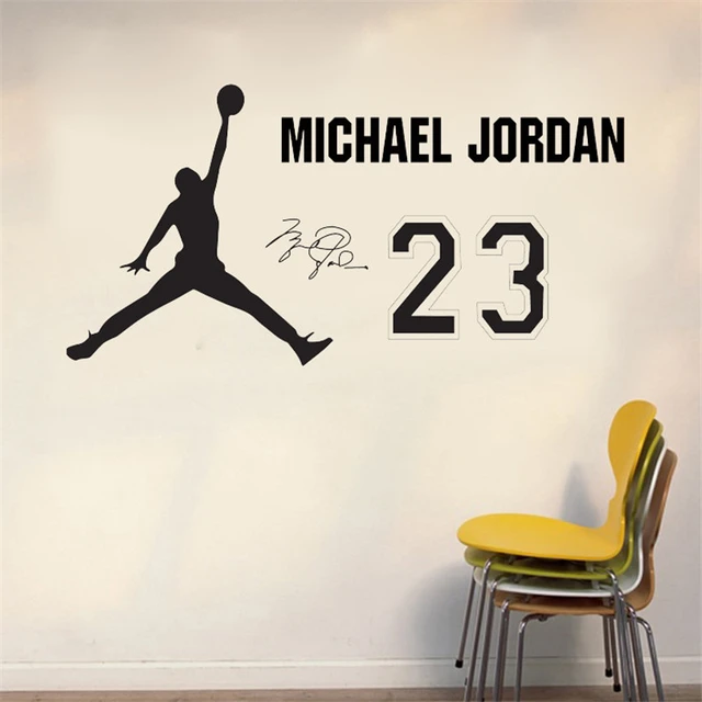 sticker michael jordan 23