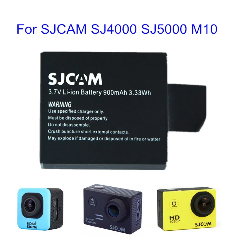   900  3.7  -   SJCAM SJ4000 SJ5000 M10   