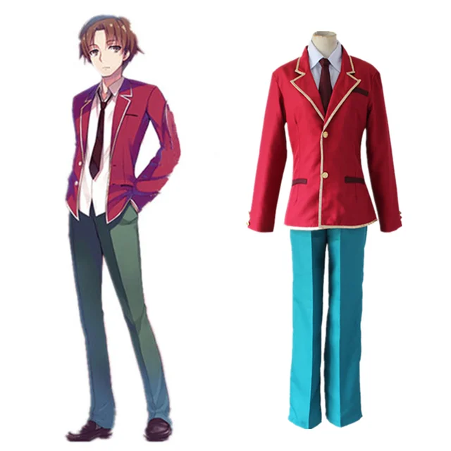 Classroom Of The Elite Kiyotaka Ayanokoji Cosplay Anime Costumes