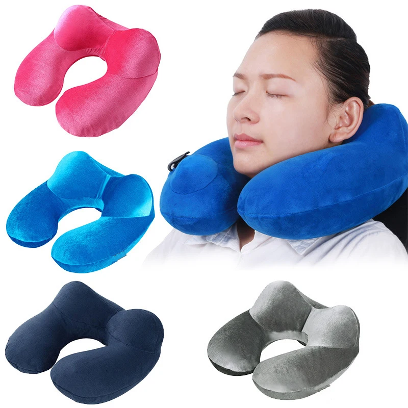 New U Shape Pillow Travel Driving Office Portable Comfortable Soft Anti