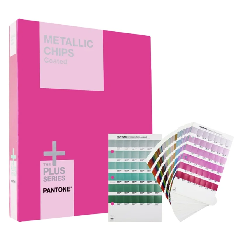 

PANTONE Color Card GB1507 Premium Metallic Chips Coated Color Guide Tearable type start with Color No.8