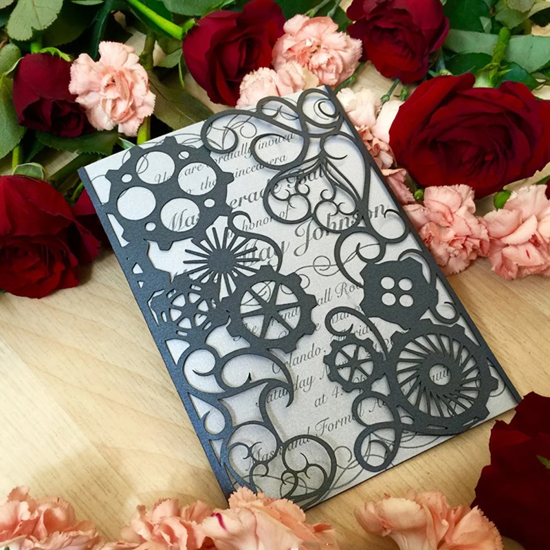  Industrial Style Dies for Wedding Invitation Metal Cutting Dies New 2019 Valentine's Day Decoration - 33030731470