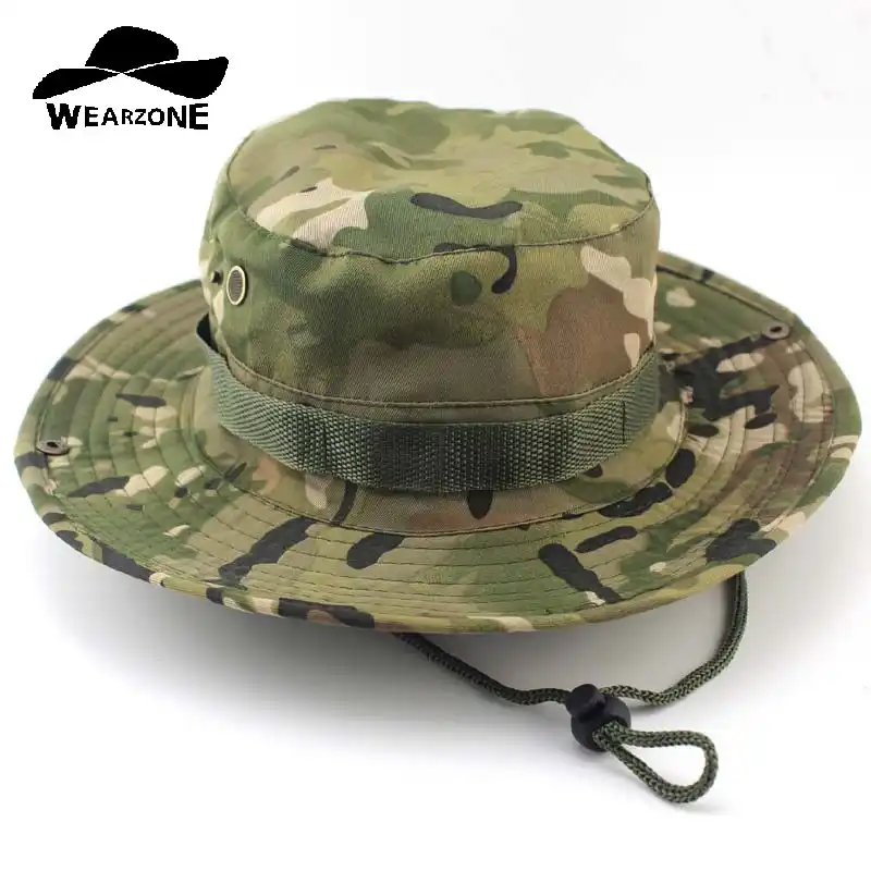 fisherman hat camo