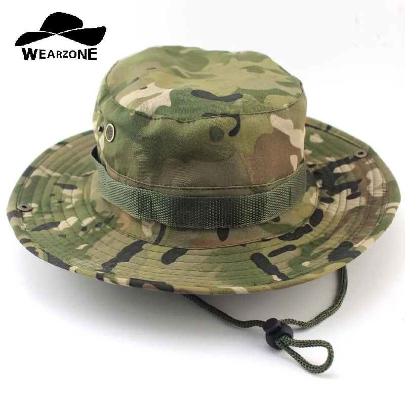 Camouflage Boonie Bucket Hats Camo 