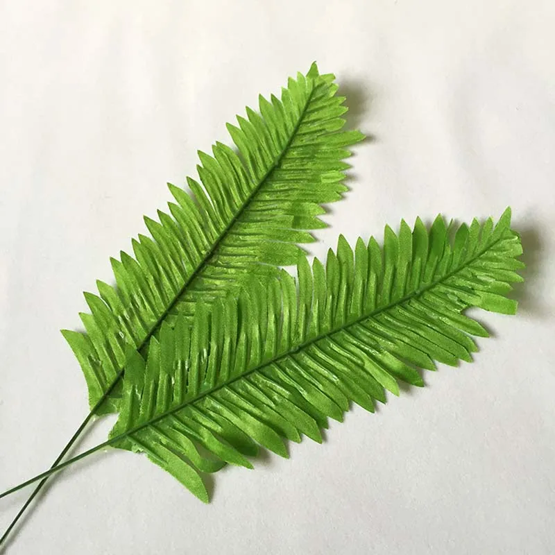 Большой Cycas зеленый лист растение домашний офис украшение пластиковый ложный