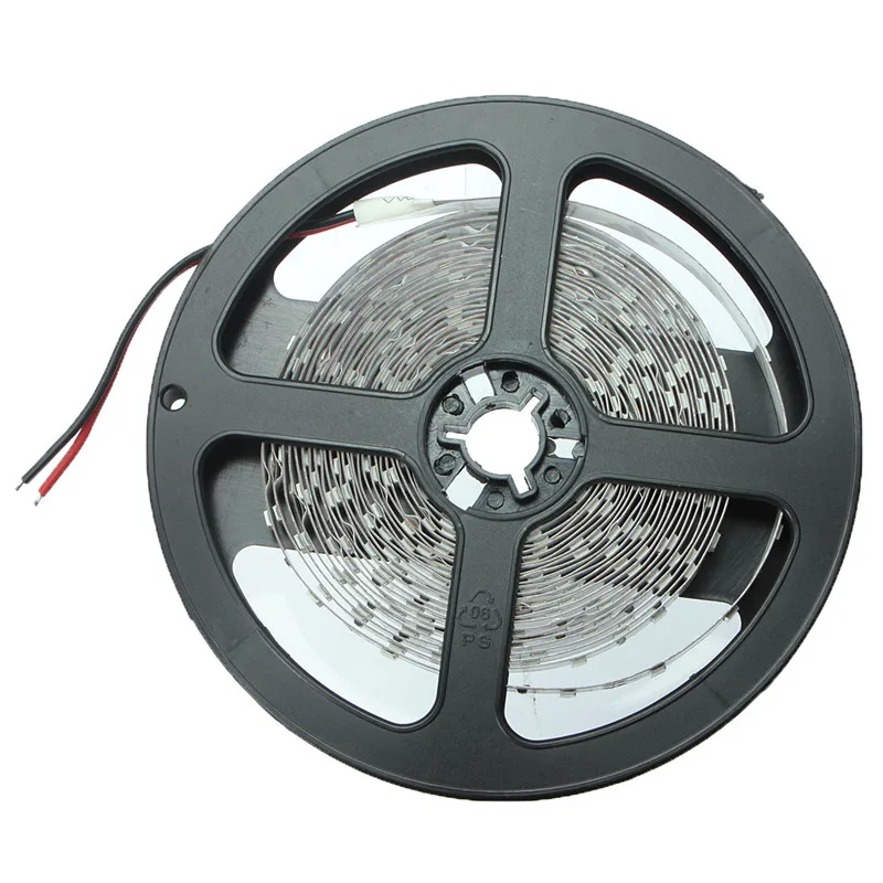 CLAITE 2 шт 5 м теплый белый 5630 SMD Номера Водонепроницаемый 300 Светодиодные ленты для дома DC12V для ТВ фонового освещения