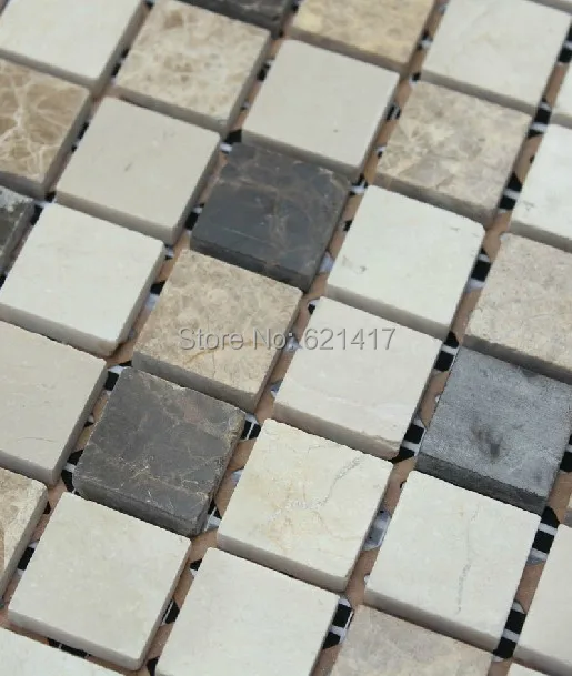 Mixed Color Mosaic Home Improvement Marble Stone