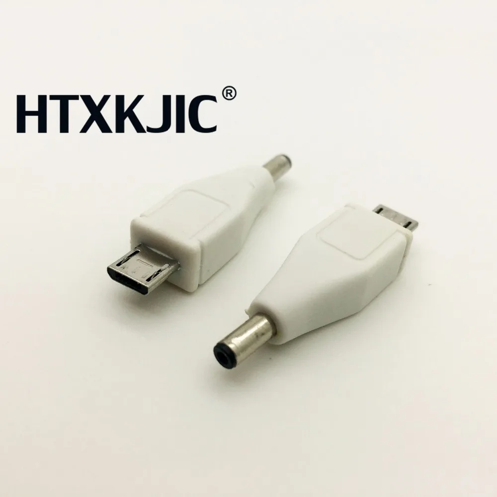 

10 шт. штекер Micro USB для DC 3,5*1,1 мм штекер DC разъем для зарядки адаптер для телефона ноутбука