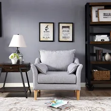 Офисные диваны набор офисной мебели диване дерева ткань один/два три места, диван кровать Кресло sillones секционная ; Новинка