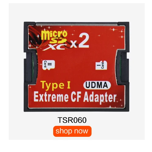 Tishric 2018 Новый SDXC SDHC К Стандартный Compact Flash Тип я конвертер карты SD на cf-адаптер Card Reader адаптер до UDMA 128 ГБ