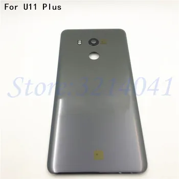

New 6.0 inches U11+ Back Battery Cover Rear Glass Case For HTC U11 Plus Battery Cover With Logo