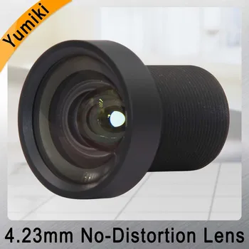 Yumiki 5MP 4.23mm 렌즈 1/2.3 인치 IR 72D HFOV Gopro DJI/SJCAM SJ7 카메라 cctv 렌즈 IR 필터 650nm 용, 왜곡 없음