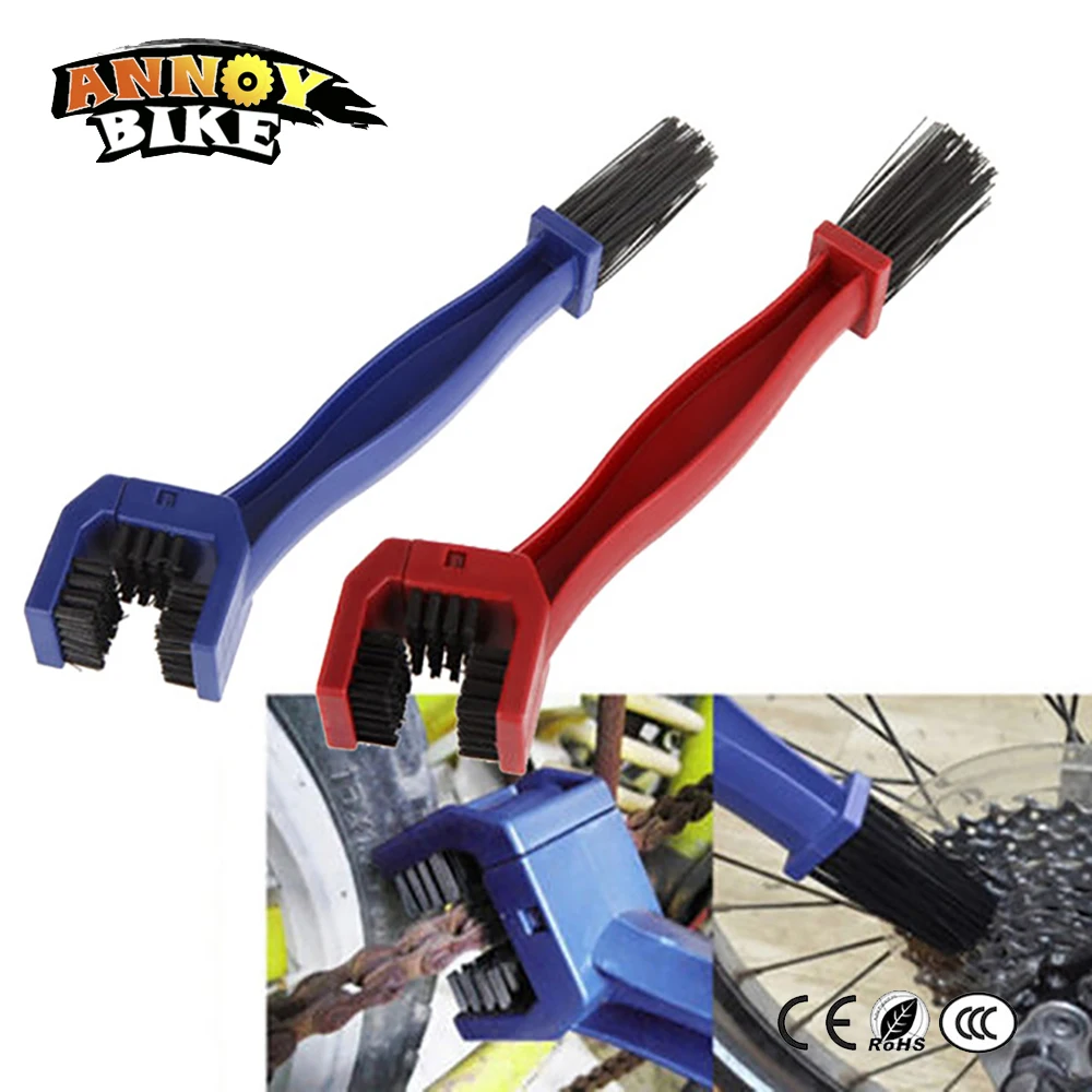 

Cycling Motorcycle Bicycle Chain Clean Brush Gear Grunge Brush Cleaner Outdoor Scrubber Tool Bike Chains Cleaners Scrubber bisik