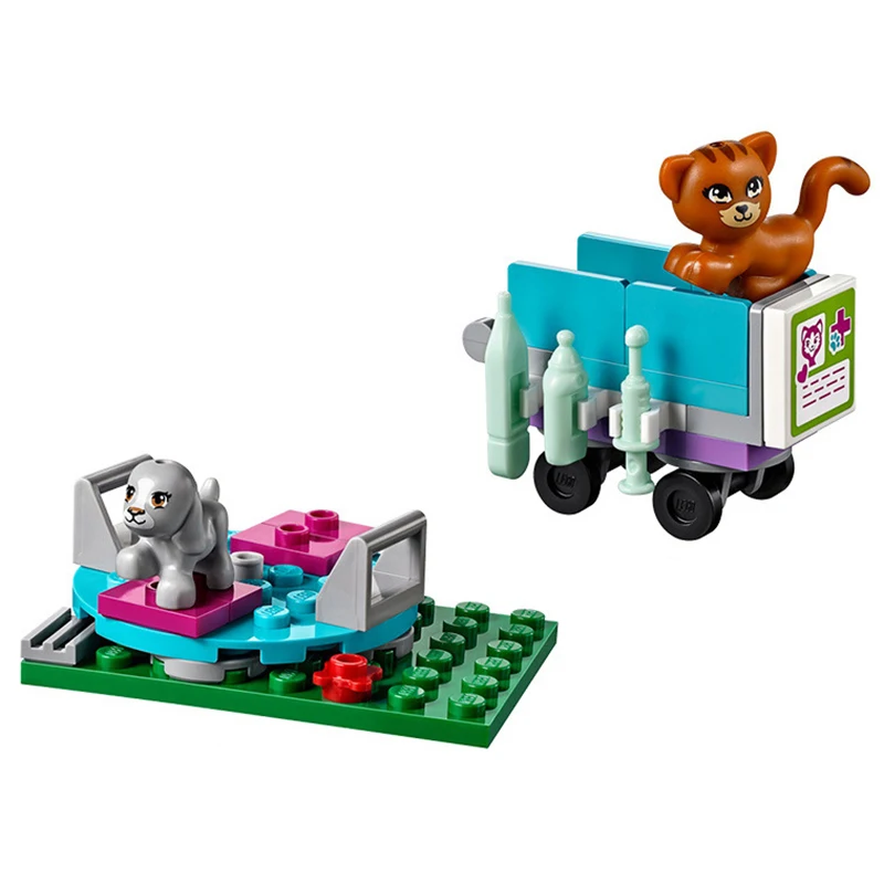 2016-New-Bela-10537-203Pcs-Friends-Vet-Clinic-Model-Building-Blocks-Kits-Girls-Bricks-Set-Toys (3)