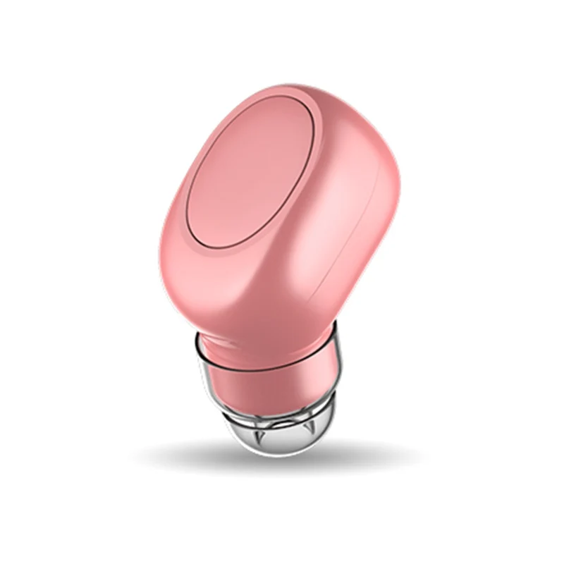X11 Мини Bluetooth беспроводные наушники Магнитный USB зарядное устройство наушник невидимый в-ухо наушник гарнитура с микрофоном - Цвет: Красный