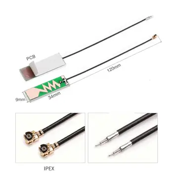 

1PC 2G/3G/GSM/GPRS internal antenna 4dbi wireless modem antennas built-in PCB aerial 34x9mm NEW wholesale price