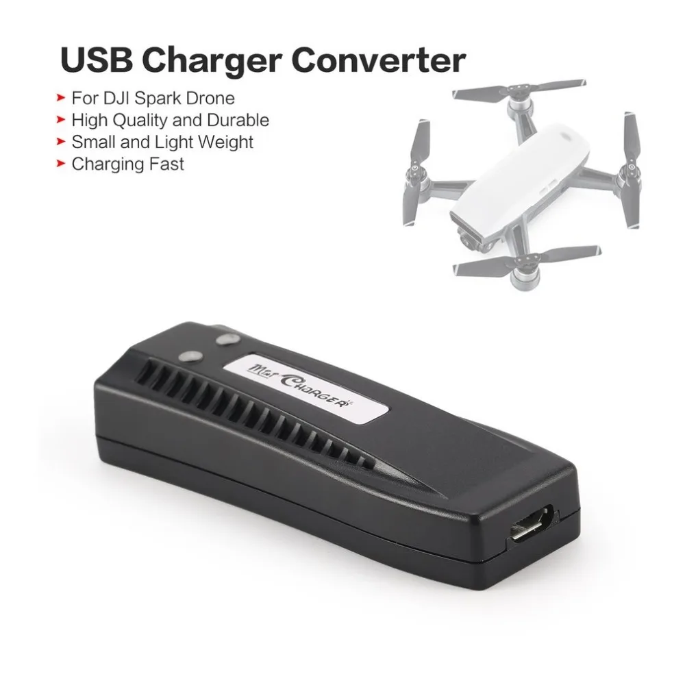 Универсальное зарядное устройство USB конвертер 5 в 3 А Snelle Opladen Drone Acculader для DJI Spark Quadcopter аксессуары