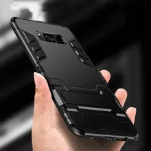 Armor Case Voor Samsung Galaxy S7 S8 Rand S9 S10 Plus Note 5 8 9 Case Voor Samsung A80 A70 a50 A30 A20 A10 A51 A71 4G A21S M51 M31