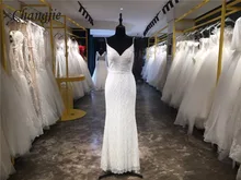 

2017 Tulle Gold Lace Applique Ball Gown Wedding Dresses Muslim Scoop Neck Long Sleeves Illusion Zipper Back Bride Gowns