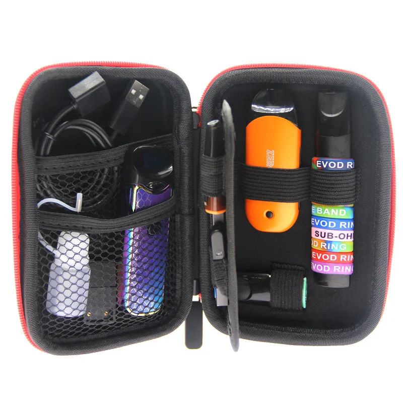 

1pcs Zipper Case bags E Cigarette Bag for Box Vaporizer Coil Jig Vape Accessory for JUU RELX