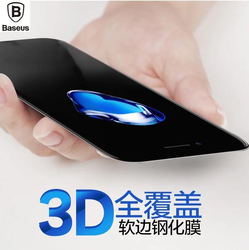 bilder für Baseus marke ultradünne 0,3mm weiche seide vollbildmodus ausgeglichenes glas-schirm-schutz-film für iphone 7/7 plus, White & Black bilder für Baseus marke ultradünne 0,3mm weiche seide vollbildmodus ausgeglichenes glas-schirm-schutz-film für iphone 7/7 plus, White & Black