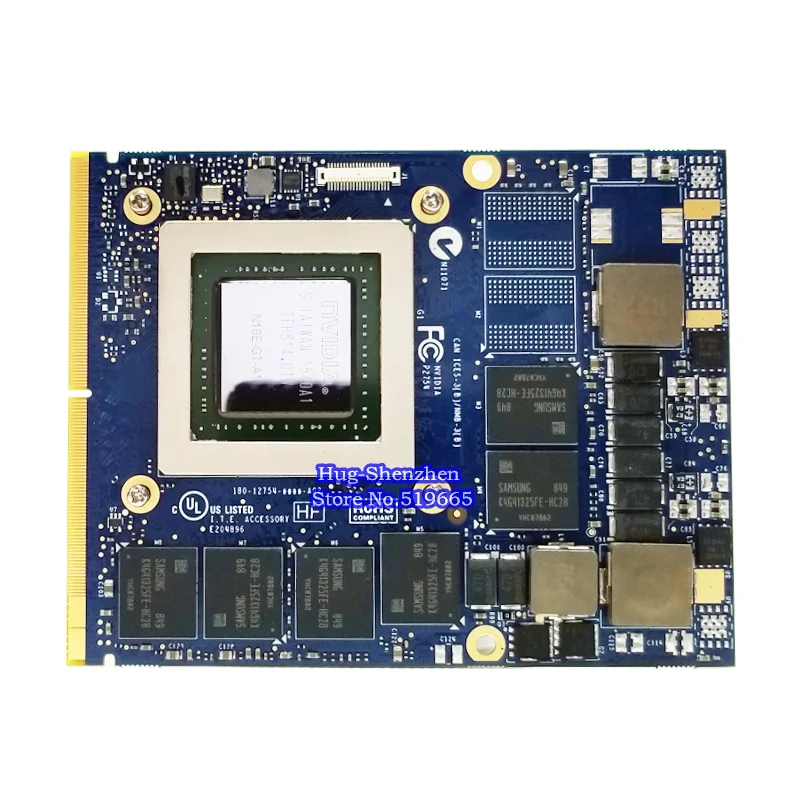 Neue Original GTX 970M Grafikkarte GTX970M N16E-GT-A1 6GB GDDR5 MXM Für Dell Alienware MSI HP