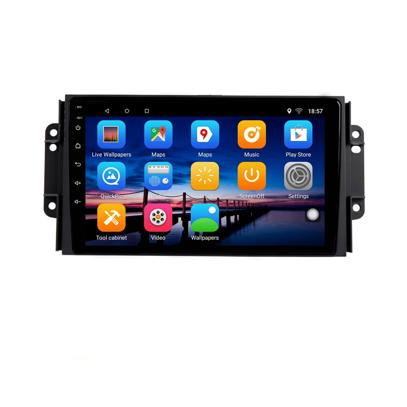 Excellent 9" 4G RAM 8 cores Android Car DVD GPS Navigation for Chery Tiggo 3 3X audio stereo car radio headunit bluetooth wifi 24