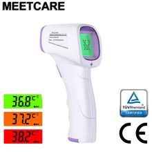 

Family Infrared Forehead Thermometer 3 Color Backlight LCD Termometro Fever Body Object Non-contact Temperature Baby Adult Tool