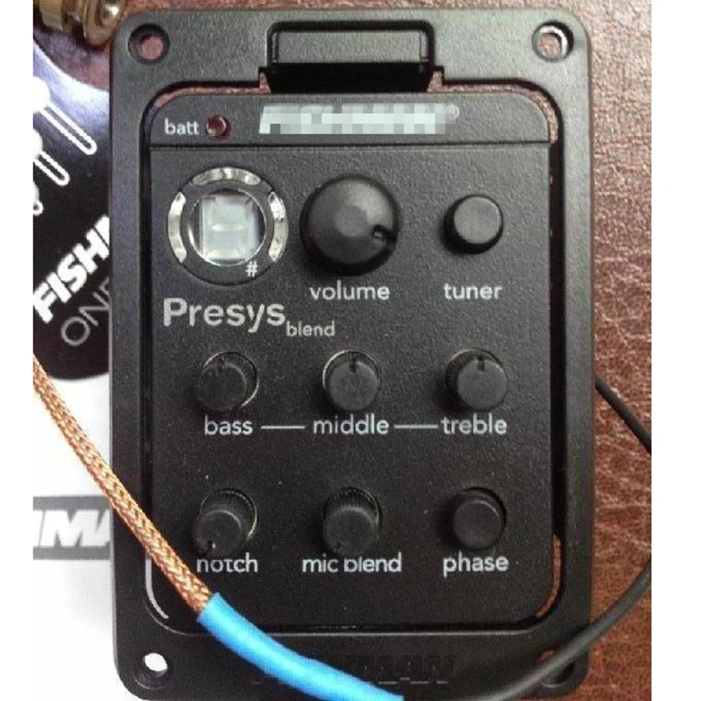 Kualitas Terbaik Oem Fishman Presys 301 Mic Blend Dual Mode Preamp Eq Tuner Gitar Pickup Beat Board Dengan Piezo Lembut Equalizer Systems Eq Tunerpreamp Eq Aliexpress