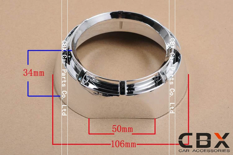 3 inches hid projector lens shroud cover 4