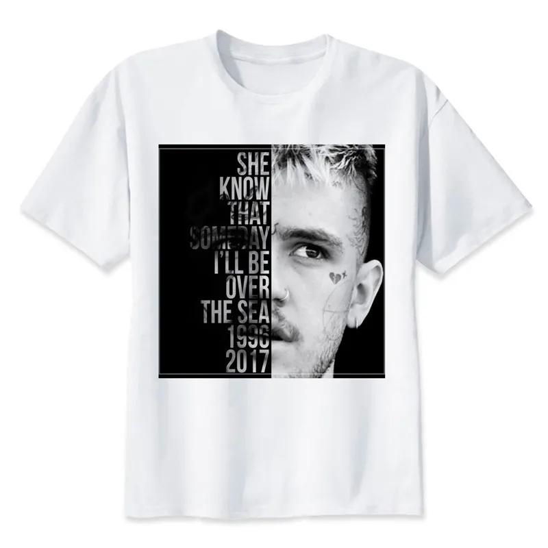 

2018 New Arrival Lil Peep Man T-Shirt Hip Pop Man Custom Shirt Funny Tees For Male Of Female