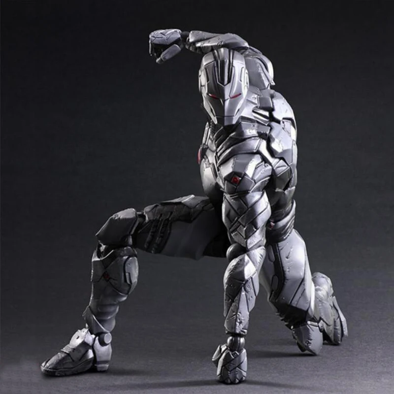 Play Arts the Avengers figure IronMan Grey Super Hero Ironman Action Figures Toys 26cm Play Arts the Avengers figure IronMan Grey Super Hero Ironman Action Figures Toys 26cm