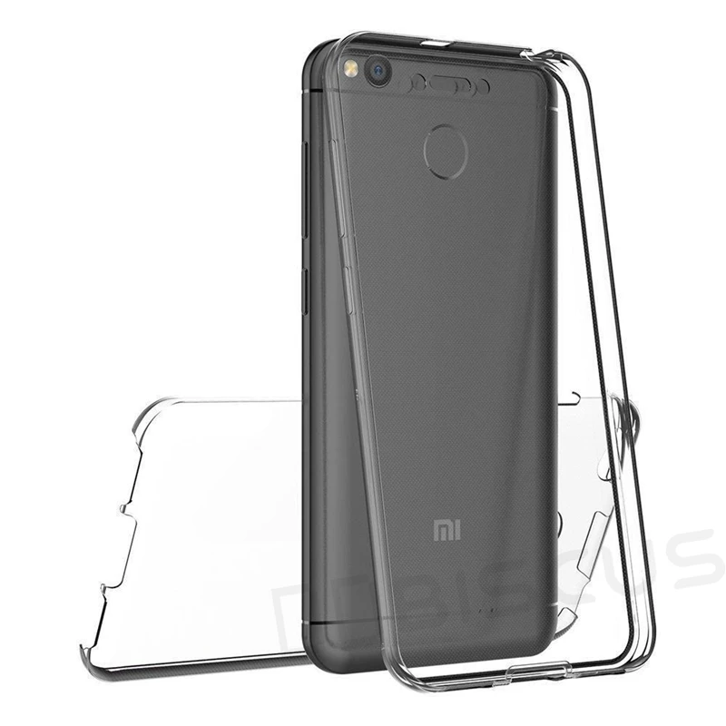 Double Silicone Case For Xiaomi Mi A1 Mi 5X Funda Phone Cover for Xiaomi Redmi 5 Plus 4A Note 4 4X 5A Soft Protection Case