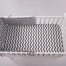 1 шт. полукруглые бамперы, серая модная кровать белье для детской кроватки, набор для новорожденных младенцев детская комната дети ребенок спальня набор