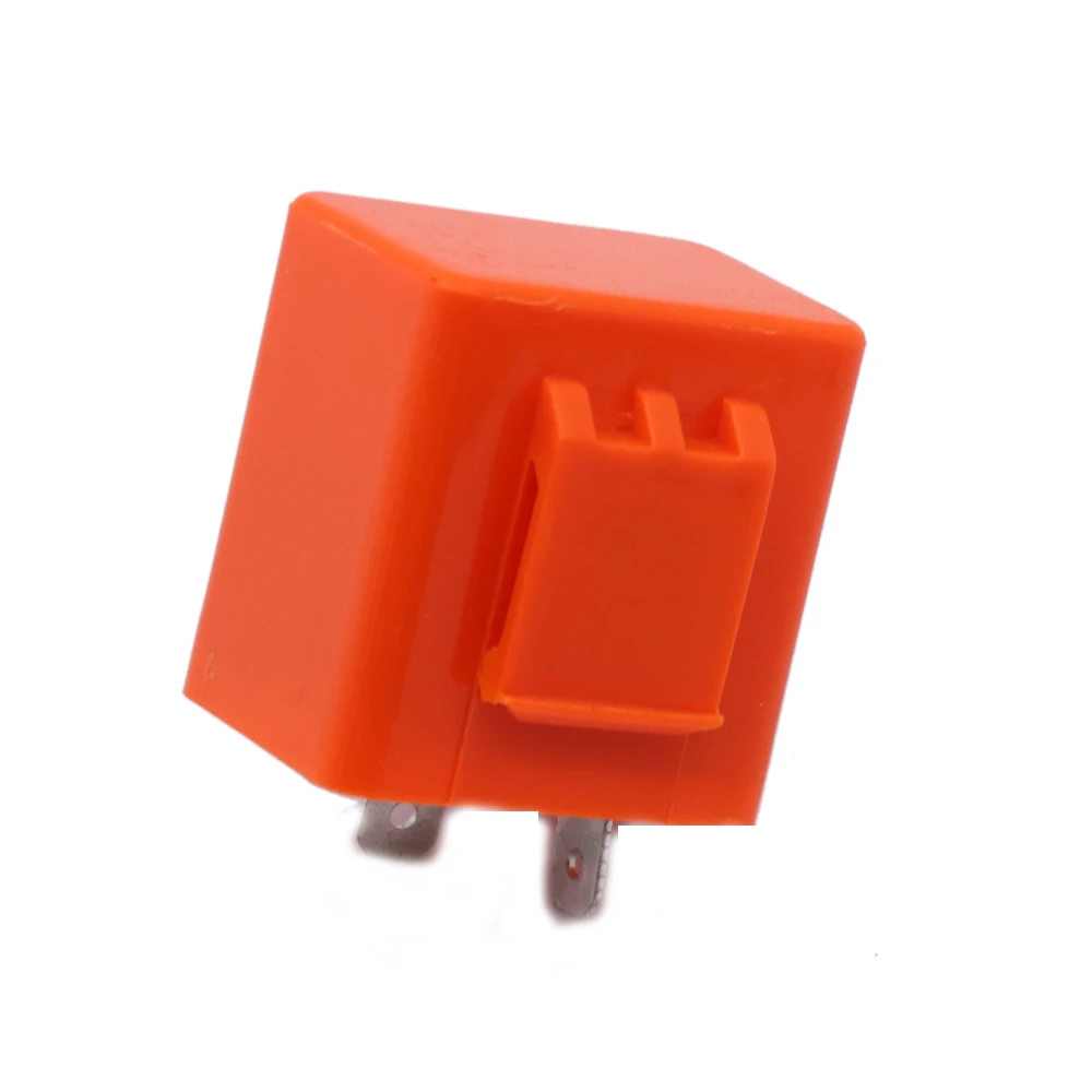 1pcs 12V 2 Pin Adjustable Frequency 2-Pin LED Flasher Relay Turn Signal Blinker Indicator For Motorcycle Motorbike Accessories (4)