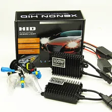 100 Вт xenon 9005 HB3 9006 HB4 H1 H3 H7 H8 H9 H11 100 Вт Автомобильный свет HID Xenon комплект балласт переменного тока лампа авто фара противотуманная фара