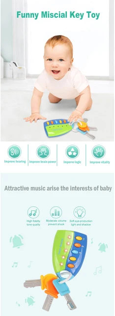 Aolso Mando TV Juguete Bebe, Juguetes Música TV de Control Remoto, Juguetes  de bebé con Mando, Juguetes Educativos para Niñas Y Niños,Aprendizaje