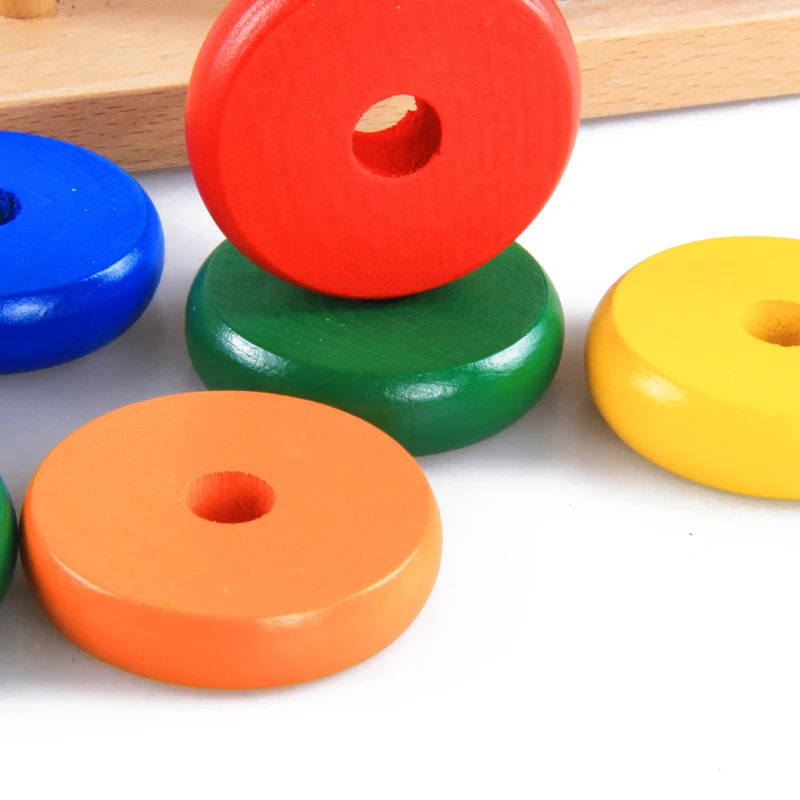  8 In 1Set Toddlers Montessori Materials Teaching Toy Geometric Shape Blocks Learning Sensory Toys W - 32864726872