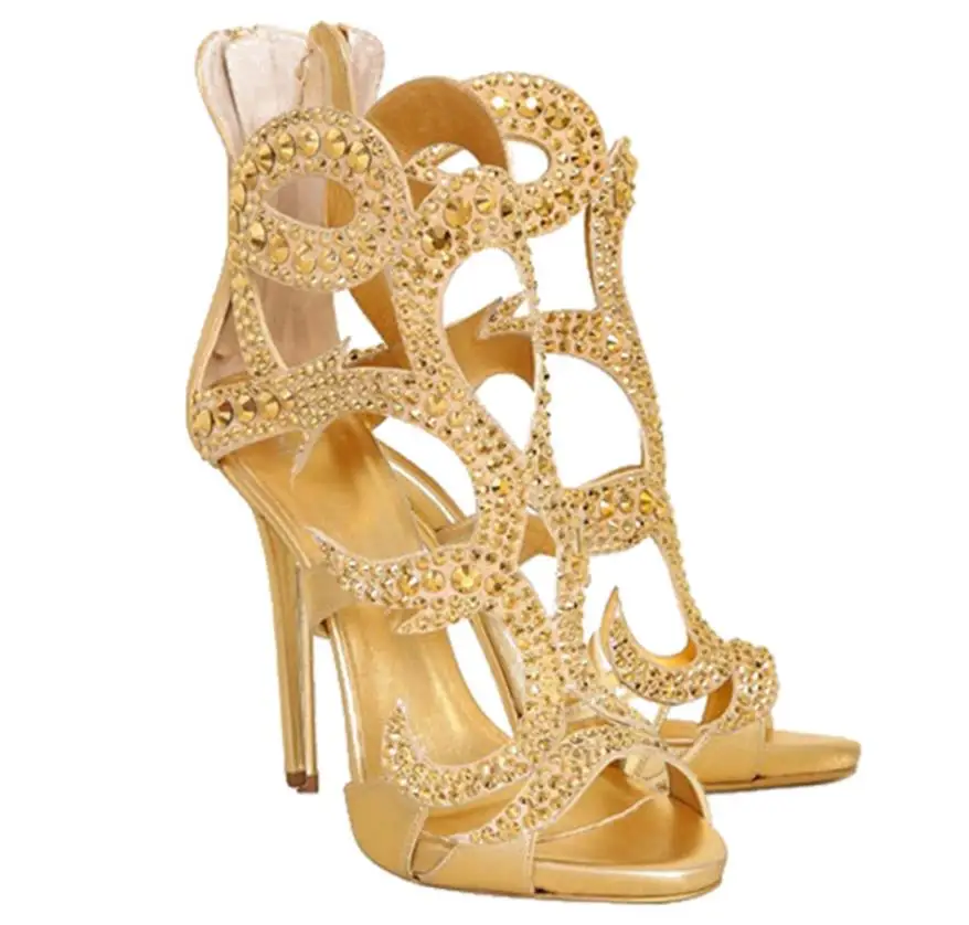 

Summer Fashion Europe and the United States sexy luxury caterers banquet high heels sandals