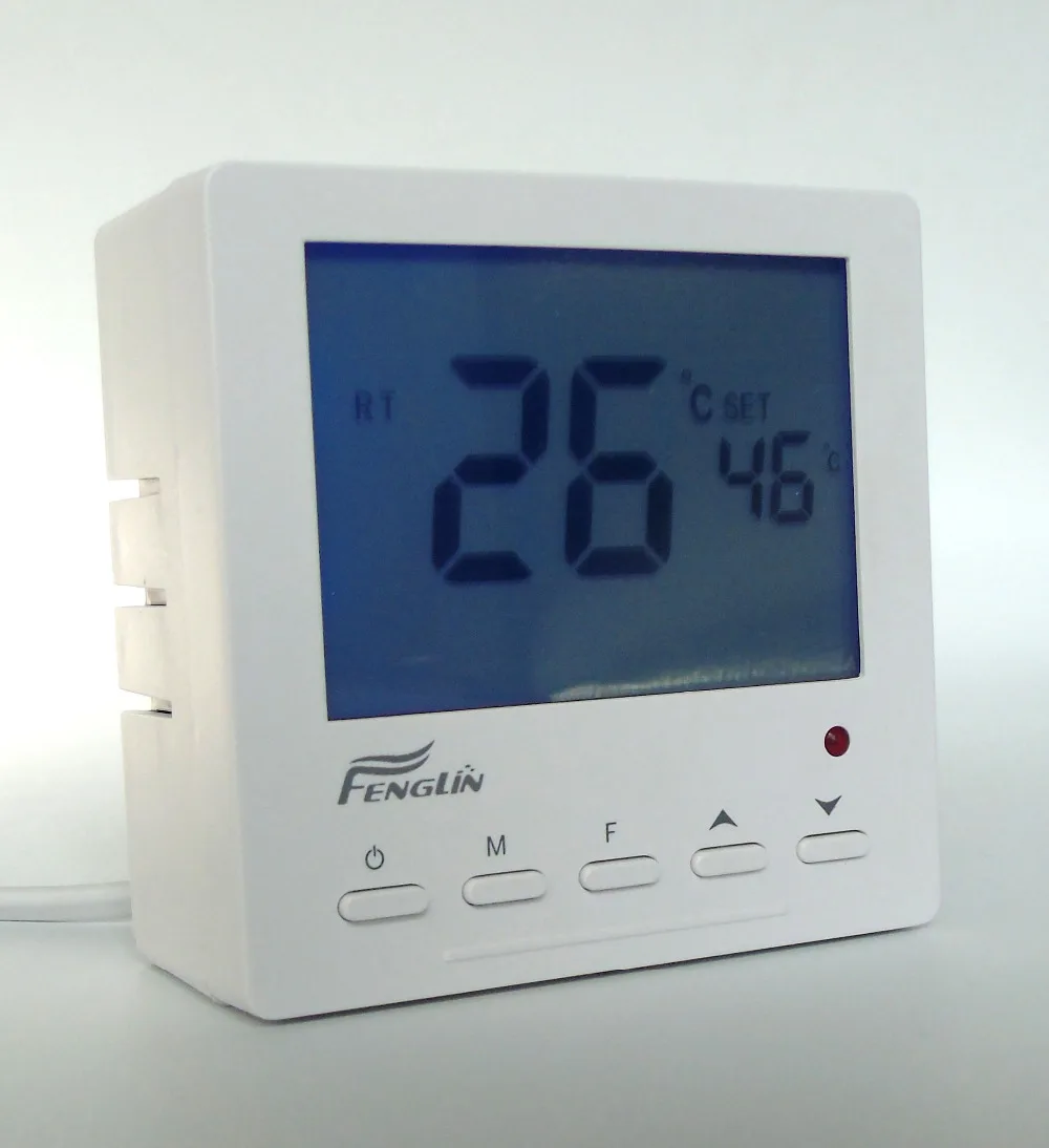 25A 5KW digital electric heating thermostat for heaterin HVAC Systems