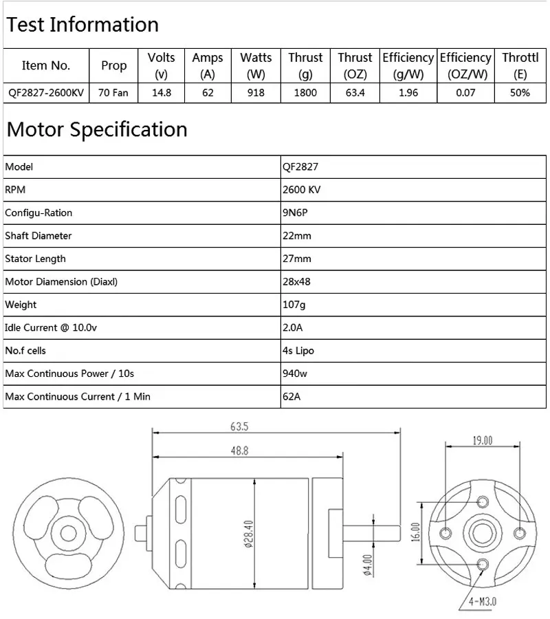 2827-2600KV