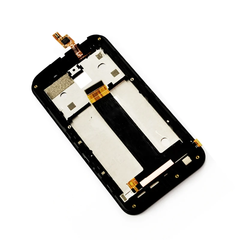 Cena Wyświetlacz LCD do Asus Zenfone GO ZB452KG X014D w pełni dotykowy digitalizator do szkła ekranu montaż czarny z ramą 4.5 cala + narzędzia