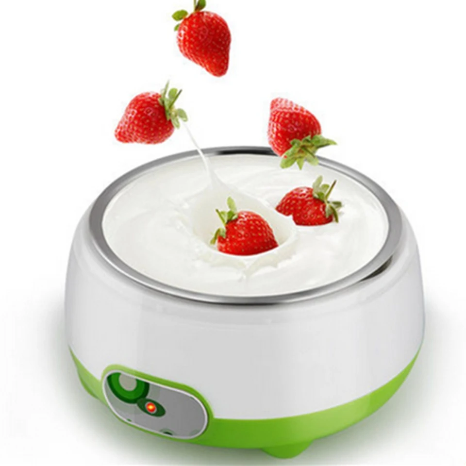 1L-Automatic-Yogurt-Maker-Machine-Stainless-Steel-Liner-Electric-Multifunction-220V-US-Plug-Yogurt-Machine-DIY