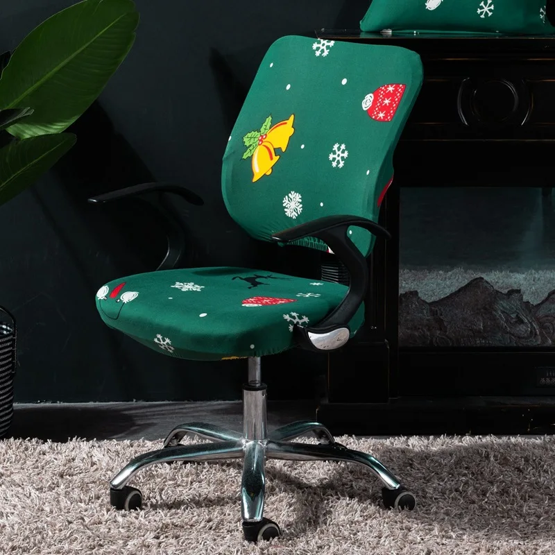 

1pcs Rotating Office Computer Chair Cover Spandex Covers for Chairs Lycra Chair Stretch Case to Fit office Chairs for 20 Colors